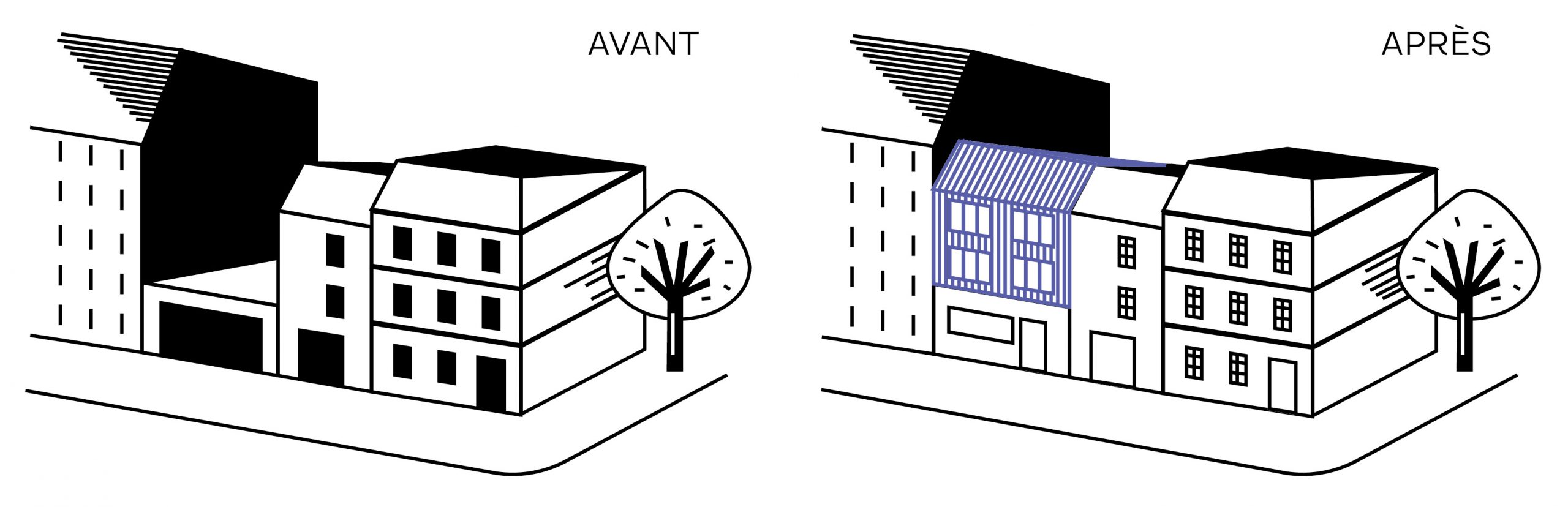 Illustration Surelevation Batiment